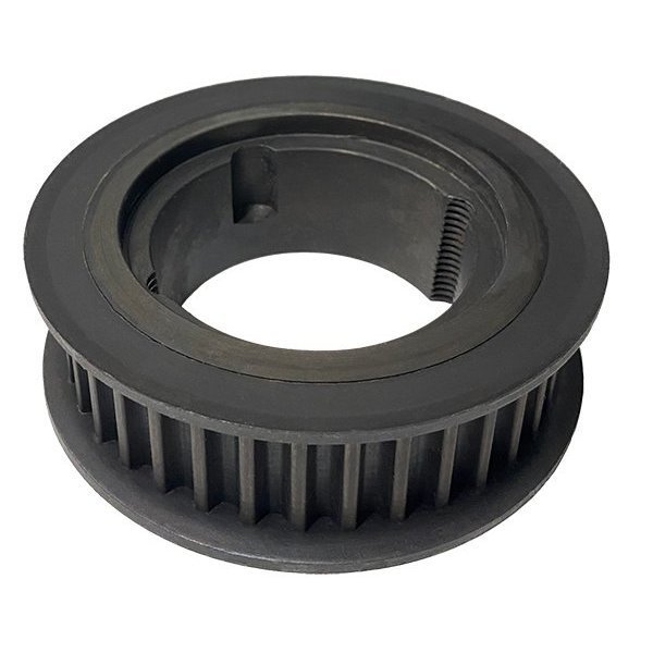 B B Manufacturing 36-8MX21-1610, Timing Pulley, Cast Iron, Black Oxide,  36-8MX21-1610